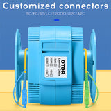 New SC UPC-APC Single Mode 9/125um 1310/1550nm OTDR Launch Cable Box,500m/1KM Fiber Ring