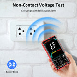 Digital Multimeter Tester Smart Touch Screen Rechargeable Auto-ranging 10000 Counts TRMS AC/DC Amp Ohm Voltage Meter Capacitance