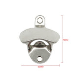 50PCS Retro Beer Opener Zinc Alloy Kitchen Wall Mounted Rustic Wine Bottle Opener Vintage Home Party Supplies For Kitchen
