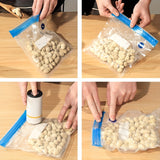 1pc Electric Vacuum Sealer Food Vacuum Sealer, Handheld Vacuum Sealer For Food, Rechargeable Mini Vacuum Sealer