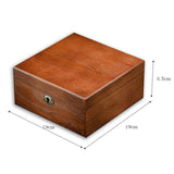 Wooden Holder for Watches Top Jewelry Box Grids Watch Organizer New Square