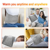 Electric Pad Back Heating Support Warm Blanket Office Home Temperature Control Waist Belt Warming Hand Leg Abdomen