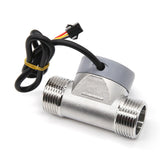 Stainless Steel 1-Inch Industrial Water w Hall Sewage Pipe Sensor Liquid Meter