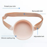 Bath Silicone Waterproodjustable Stretchy Sealed Ostomy Belt Cover Stoma Guard Security