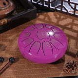 6 inch Retro Ethereal Steel Tongue 11 Tune Hand Pan Tank Mallets Finger Cots Drum Bag Drumstick Instruments