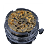 Gold 8N24 Mechanical Miyota 21 Jewels Skeleton Automatic Movement