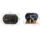 Bluetooth Audio Amplifier Board 120W Subwoofer Dual Microphone AMP Module for 4ohms 8-12 inch Speaker 12/24V 110/220V Amplifiers