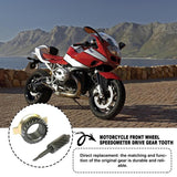Gear Heavy Duty Front Wheel Speedometer Drive Teeth Durable Motorcycle Accessories