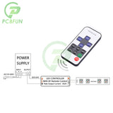 1Pc Mini RF Wireless Remote Led Dimmer Controller For Single Color Light Strip SMD5050/3528/5730/5630/3014