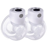 2/1pcs S12 Hands Free Electric Pumps - Silent Mother Milk Extractor, Portable Breast Pump, Wearable Wireless Breastpump