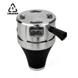 CRUSHER Metal Charcoal Holder Set Bowl Tinfoil-free Pot Carbon Chicha Bowls Removable Hookah Smoking Accessories