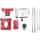 Drill All Metal Punch with Scale Adjustable Precision Drilg Locator Woodworking DIY Puncher Tool