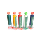 XYSYWYMJYR Solder Paste Flux UV Solder Resist Mask Black Red Yellow Green white Oil Welding Flux for PCB BGA Circuit Board Protect