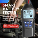 12V/24V Universal Car Digital Display Intelligent Internal Resistance Tester Analyzer Lead-acid Battery Test