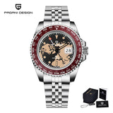 PAGANI DESIGN GTM Men Mechanical Watch NH34 Luxury Sapphire Glass Stainless steel Automatic Wacth 100M Waterproof Watch for Men