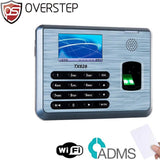 Mutil language new TX628 3 inch color screenS30 TCP/IP RS232/485 biometric fingerprint attendance recorder time clock