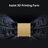 Creality Golden PEI Build Plate for Ender-3 V3 Plus/ K1 Max 3D Printer 315×310mm Flexible Spring Steel Printing Platform