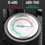 8-inch Electric Vacuum Suction Cup with Pressure Gauge - 220KG Bearing Capacity for Glass and Tile Lifting