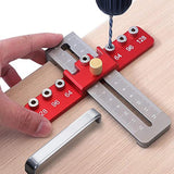 1 Piece Cabinet Hardware Jig Tool Adjustable Drill Template Guide Tool For Installation Of Drawer