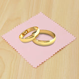 50 Pack Jewelry Cleaning Cloth,Jewelry Polishing Cloth For Sterling Sier Gold Platinum Pink