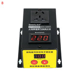 10000W High Power Silicon Controlled Electronic Voltage Regulator Motor Fan Speed Electric Variable Speed Controller 0V-220V