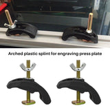 10pCs CNC Engraving hine Press Plate Clamp Fixture for -Slot Working Table