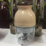 Mini Electric Meat Grinder Processor Vegetable Fruit Blender Chopper Baby Food Supplement 600ml