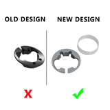 Designed SL7 Handlebar For Headset Expander Compression Plug Stainless Steel 1set 74g Aluminum Alloy Black+Red Hot Sale