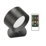Modern LED application with remote control - rechargeable battery, USB power, adjustable color temperature and brightness