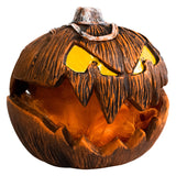 Halloween Decoration Realistic Sounding Pumpkin Sound Control with Light Up Eyes Party Favor Festivals Gadgets