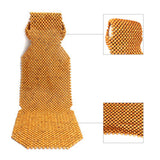 Universial Summer Cool Wooden Beads Massage Seat 45x130CM Cushion Chair Cover Car Auto Office Home