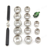 Suitable for the back cover of watches opening Tool Rlx Watch Case Opening Die Set with Handle -13 sizes