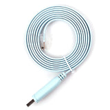 1.8M FTDI Chip USB To RJ45 USB To RS232 Serial To RJ45 CAT5 Console Adapter Cable