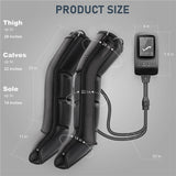 360° Air Leg Compression Boots for Athlete Relief Muscle Soreness and Pain Air Compression Leg Massager Knee Comprehensive Care
