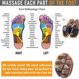 Fashion Soft Rubber Cobblestone Therapy Acupressure Pad Feet Massager Insole For Shoes Unisex Insoles Improve Blood Circulation