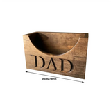 Rustic Wooden Holder Display Stand, Hat Storage Rack for Baseball Caps, Home Office Decoration Gift A