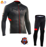 Cycling jersey long sleeve suit