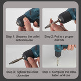 8V Electric Screwdriver Cordless Portable Drill Rechargeable Lithium Battery Mini Driver Household Power Tools