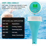 6 in1 Quality Detector PH EC TDS ORP CL Temperature Calibration Chlorine Water Tester APP Online Monitor for Swimming Pool