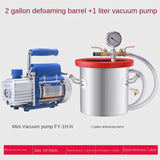 Visible defoaming AB glue stabilized wooden epoxy silicone deoaming bucket vacuum pump tank