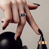 R02 Smart Fiess Ring 5.0 Bluetooth-Compatible Blood Oxygen Tracker IP68 & 5ATM Waterproof Android for IOS
