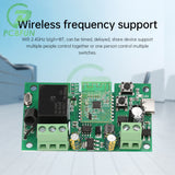 USB 7-32V DIY 1 Channel Jog Inching Self-Locking WIFI Wireless Smart Home Switch, Voice Remote Control with Alexa