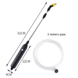 Electric Can wer Watering Gardening Gun Disinfection Spray Household Sprayer With 3M Tube