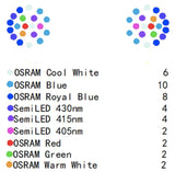 K7 Pro III 145W APP Control WIFI Saltwater Aquarium Lighting Marine Coral Light SPS LPS Reef LED SUNRISE SUNSET 6 Channels