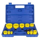 19 Pcs Bi-Metal Kit, Universal 3/4 Inch To 3 Inch,High Speed Steel Hole Saw Kit With Housing For Metal, Wood