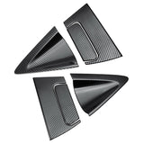 Top-12X Car Carbon Fiber Side Rear Door Handle Bowl Cover For Honda Hr-V Hrv 2016-2018