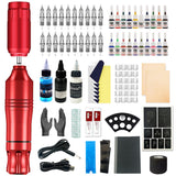 Wireless Power Pen Complete 20-color Tattoo Color Set In One hine Maszynka Do Tatuazu
