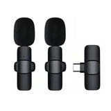 Lavalier Microphone Portable Audio Video Recording Mini Lapel Mic Wireless Microfone for Game Phone