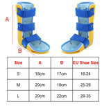 Kids Sprains Braces Child Foot Drop Orthosis Ankle Fracture Rehabilitation Ligament Tear Talipes Varus Valgus Support