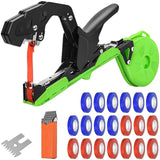 Lightweight Plant Tying hine Bind Tomatoes Grapes Effortless, Including Spare SK5 Blade, Tapes And Staples Easy To Use
